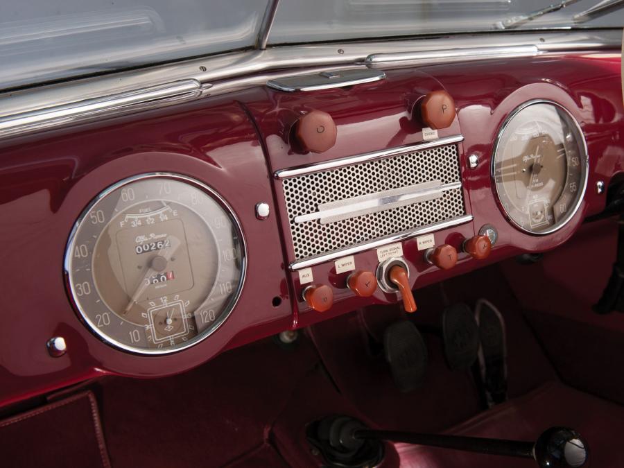 Панель приборов Alfa Romeo 6C 2500 SS Cabriolet 1947 года  (фото 40 из 40)